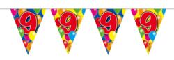 West Sus Wimpelkette - 9 Meter Lang, 30 Flaggen, Polyester - Deko Für Gartenparty & Feiern